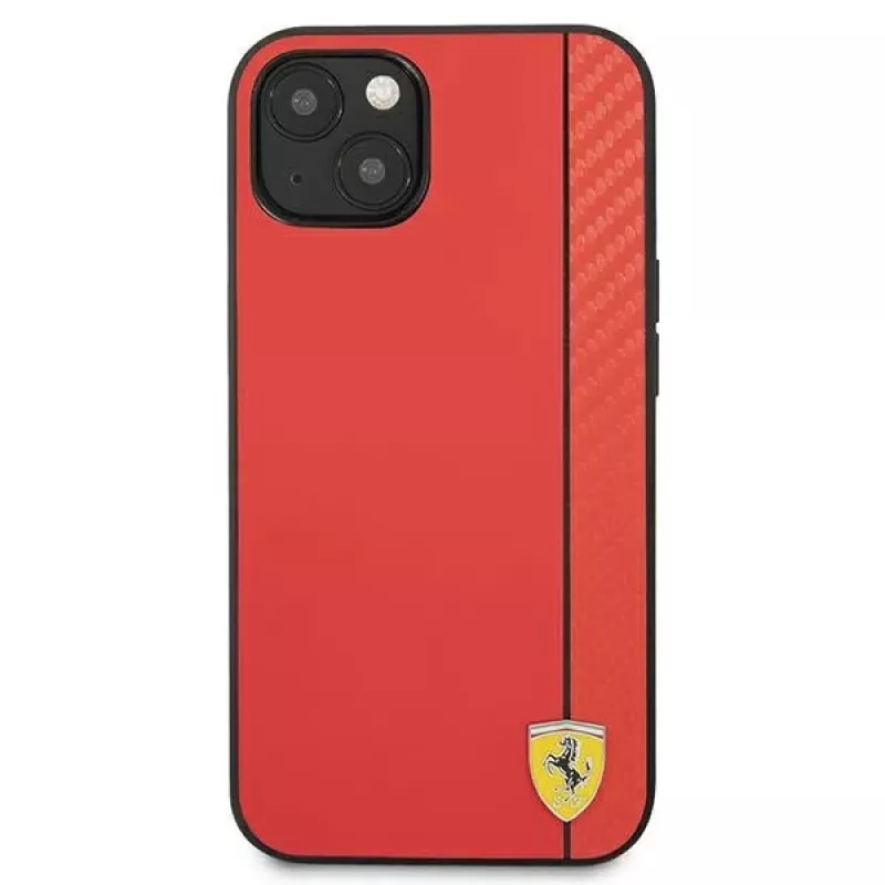 Ferrari On Track Carbon Stripe Capa rígida para Apple iPhone 13 mini 5,4