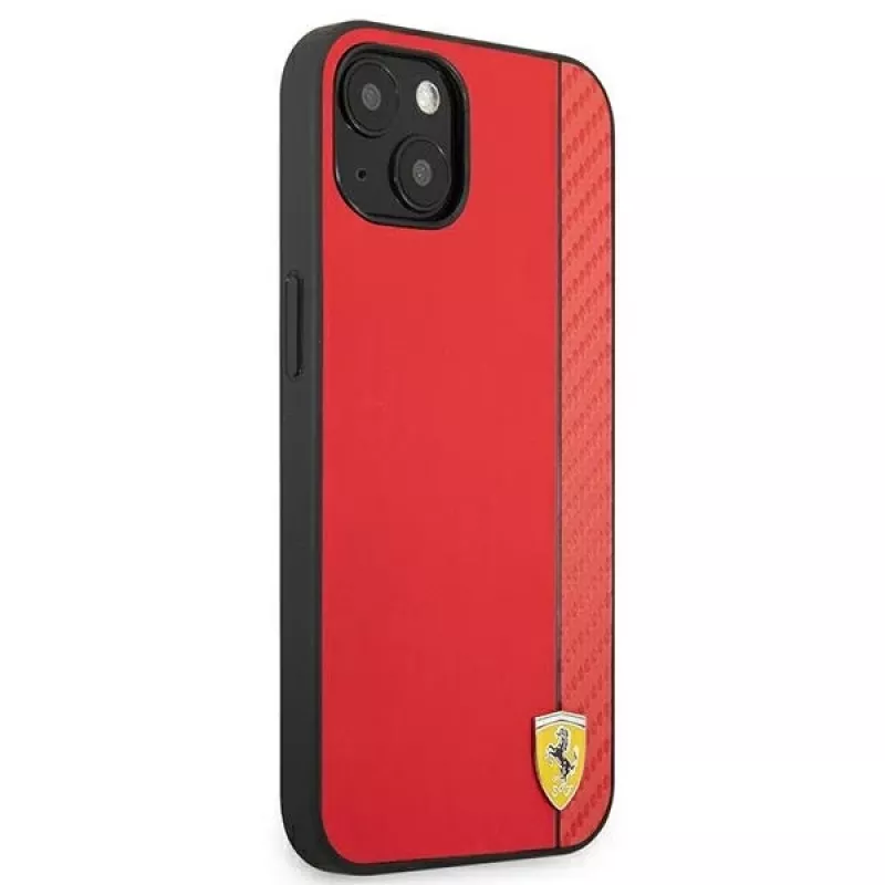 Ferrari On Track Carbon Stripe Capa rígida para Apple iPhone 13 mini 5,4
