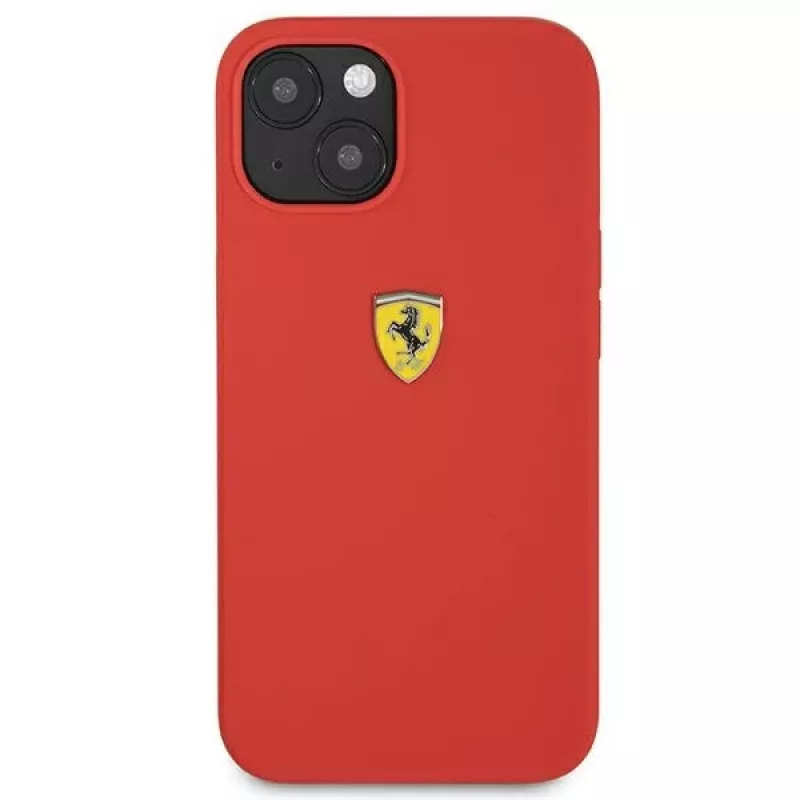 Ferrari FESSIHCP13SRE Capa rígida de silicone para Apple iPhone 13 mini 5,4
