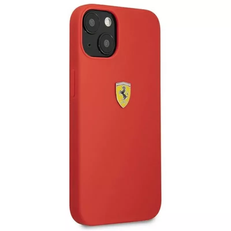 Ferrari FESSIHCP13SRE Capa rígida de silicone para Apple iPhone 13 mini 5,4