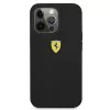 Ferrari FESSIHCP13LBK Hardcase silicone para iPhone 13 Pro / 13, Preto