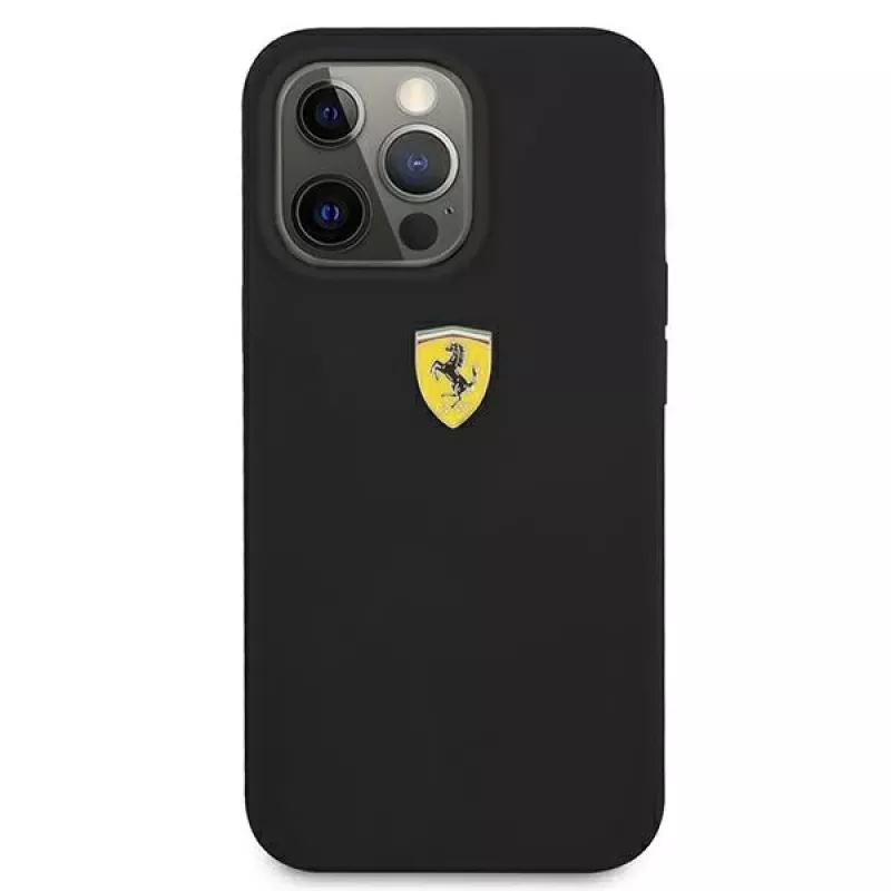 Ferrari FESSI Capa rígida silicone para iPhone 13 Pro Max 6,7