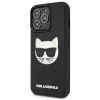 Karl Lagerfeld KLHCP13LCH3DBK Hardcase 3D Rubber Choupette para iPhone 13 Pro / 13 6,1