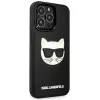 Karl Lagerfeld KLHCP13LCH3DBK Hardcase 3D Rubber Choupette para iPhone 13 Pro / 13 6,1