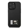 Capa rígida Karl Lagerfeld KLHCP13X3DKPK Ikonik Patch para iPhone 13 Pro Max 6,7