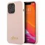 Capa rígida Guess Silicone Script Gold Logo para Apple iPhone 13 Pro Max 6,7
