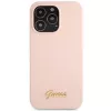 Capa rígida Guess Silicone Script Gold Logo para Apple iPhone 13 Pro Max 6,7