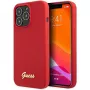 Capa rígida de silicone Guess GUHCP13XLSLMGRE para iPhone 13 Pro Max 6,7