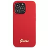 Capa rígida de silicone Guess GUHCP13XLSLMGRE para iPhone 13 Pro Max 6,7