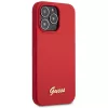 Capa rígida de silicone Guess GUHCP13XLSLMGRE para iPhone 13 Pro Max 6,7