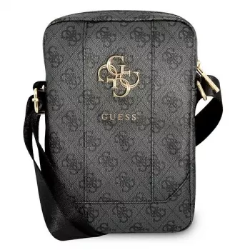Bolsa para tablet Guess 4G Big Metal Logo - cinzento