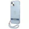 Capa rígida translúcida Guess GUHCP13SHTSGSB para iPhone 13 mini 5,4