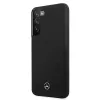 Capa rígida de silicone Mercedes-Benz MEHCS22MSILBK para Samsung Galaxy S22+ (SM-S906) - preta