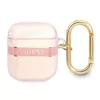 Guess GUA2HHTSP Strap Collection capa de proteção para Apple AirPods 1/2 - rosa