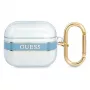 Guess GUA3HHTSB Strap Collection capa de proteção para Apple AirPods 3.ª geração - azul