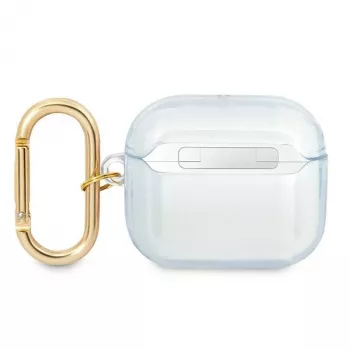 Guess GUA3HHTSB Strap Collection capa de proteção para Apple AirPods 3.ª geração - azul