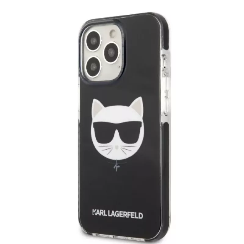 Capa rígida Karl Lagerfeld KLHCP13LTPECK para iPhone 13 Pro / 13 6,1