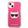 Capa rígida Karl Lagerfeld KLHCP13MTPECPI para iPhone 13 / 14 / 15 6,1