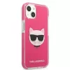 Capa rígida Karl Lagerfeld KLHCP13MTPECPI para iPhone 13 / 14 / 15 6,1