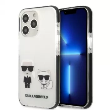 Capa rígida Karl Lagerfeld KLHCP13LTPEKCW para iPhone 13 Pro / 13 6,1