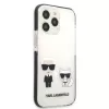 Capa rígida Karl Lagerfeld KLHCP13LTPEKCW para iPhone 13 Pro / 13 6,1
