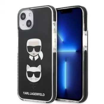 Capa rígida Karl Lagerfeld KLHCP13MTPE2TK para iPhone 13/14/15 6,1