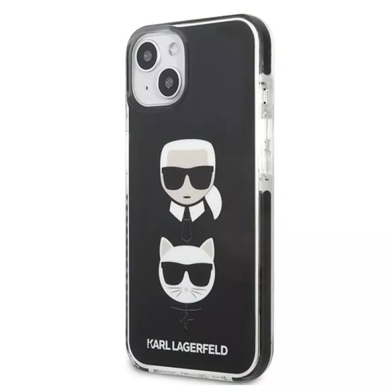 Capa rígida Karl Lagerfeld KLHCP13MTPE2TK para iPhone 13/14/15 6,1