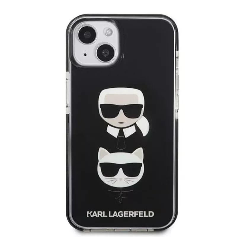 Capa rígida Karl Lagerfeld KLHCP13MTPE2TK para iPhone 13/14/15 6,1
