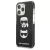 Capa rígida Karl Lagerfeld KLHCP13LTPE2TK para iPhone 13 Pro / 13 6,1