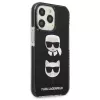 Capa rígida Karl Lagerfeld KLHCP13LTPE2TK para iPhone 13 Pro / 13 6,1
