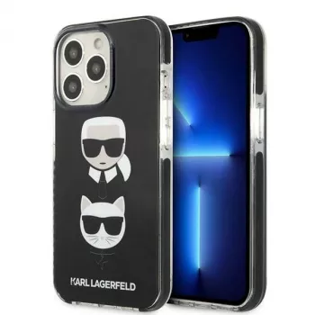 Capa rígida Karl Lagerfeld KLHCP13XTPE2TK para Apple iPhone 13 Pro Max 6,7