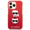 Capa rígida Karl Lagerfeld KLHCP13LTPE2TR para iPhone 13 Pro / 13 6,1