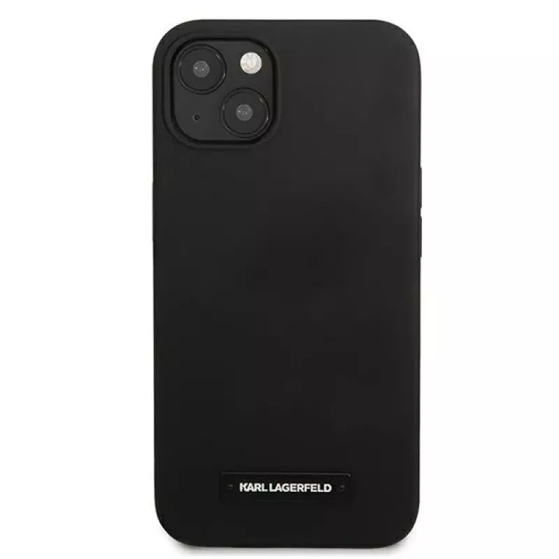 Capa de silicone Karl Lagerfeld Silicone Plaque para Apple iPhone 13 mini 5,4