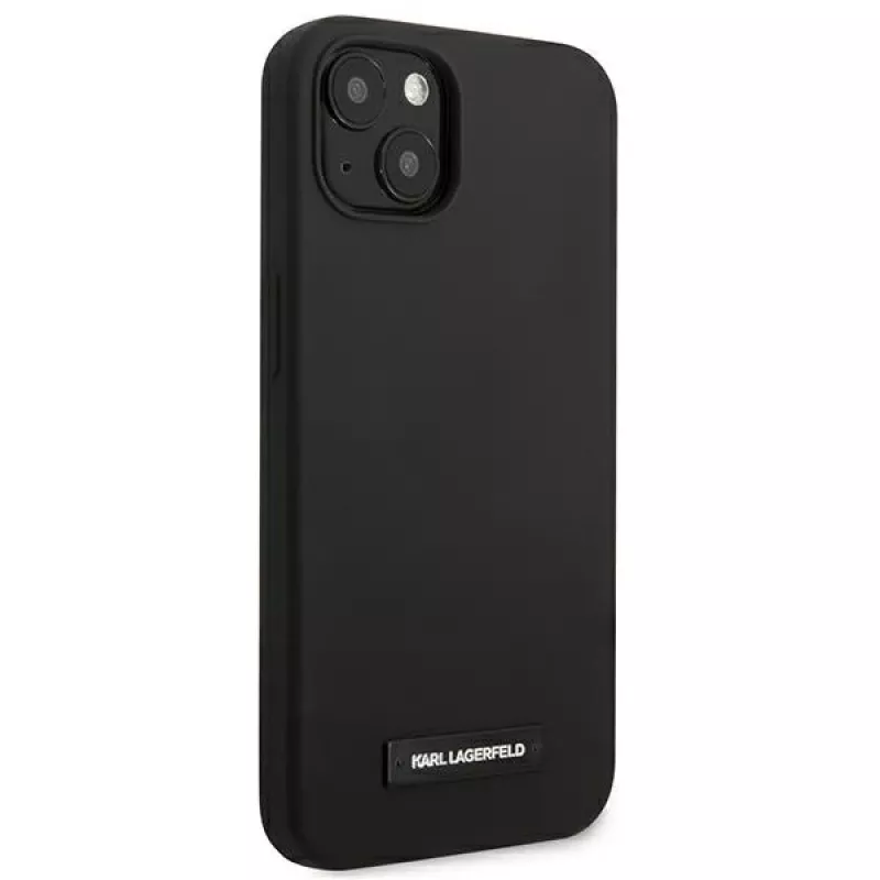 Capa de silicone Karl Lagerfeld Silicone Plaque para Apple iPhone 13 mini 5,4