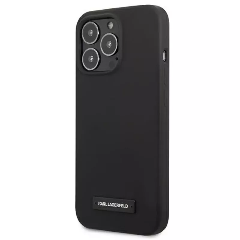 Capa rígida Karl Lagerfeld KLHCP13LSLMP1K para iPhone 13 Pro / 13 6,1