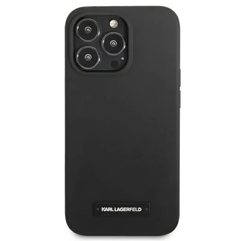 Capa rígida Karl Lagerfeld KLHCP13LSLMP1K para iPhone 13 Pro / 13 6,1
