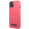 Capa de silicone Karl Lagerfeld KLHCP13SSLMP1PI com placa para iPhone 13 mini 5,4