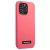 Capa rígida de silicone Karl Lagerfeld Silicone Plaque para iPhone 13 Pro / 13 6,1 inch - fúcsia