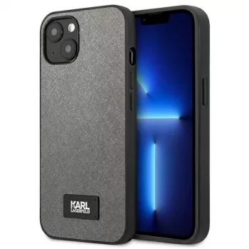 Capa rígida Karl Lagerfeld Saffiano Plaque para Apple iPhone 13 mini 5,4