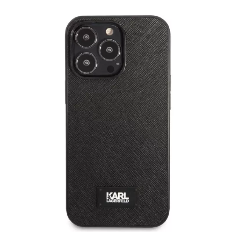 Karl Lagerfeld KLHCP13LSFMP2K Capa rígida para iPhone 13 Pro / 13 6,1