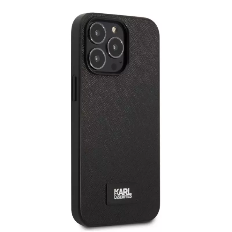 Karl Lagerfeld KLHCP13LSFMP2K Capa rígida para iPhone 13 Pro / 13 6,1