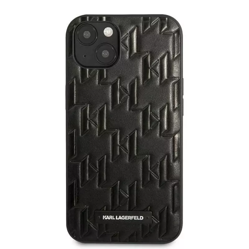 Karl Lagerfeld KLHCP13SMNMP1K Capa rígida para iPhone 13 Mini 5,4