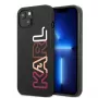 Karl Lagerfeld KLHCP13SPCOBK Capa rígida Ikonik Saffiano Multipink para Apple iPhone 13 Mini 5,4