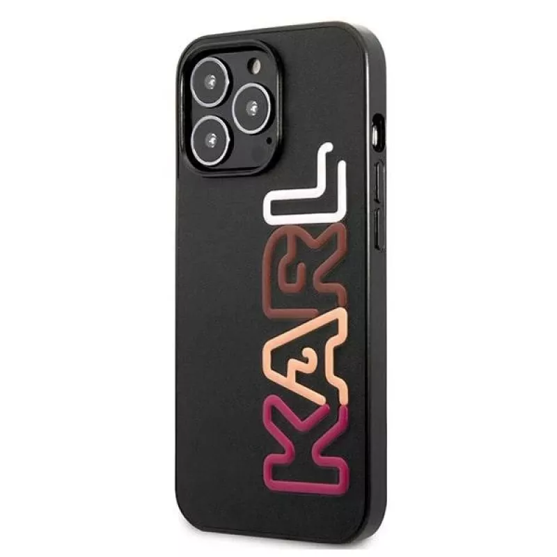 Karl Lagerfeld KLHCP13LPCOBK Capa rígida para iPhone 13 Pro / iPhone 13 6,1