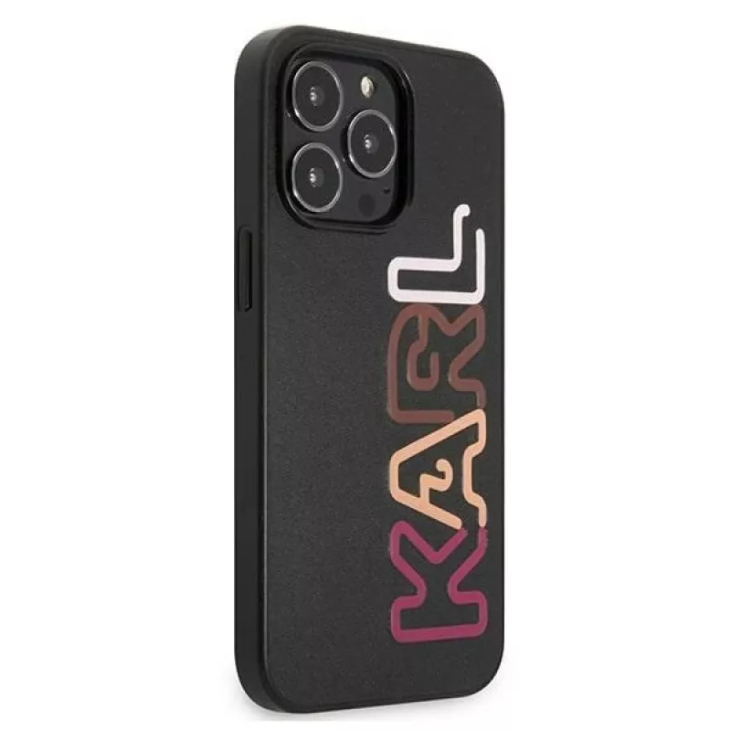 Karl Lagerfeld KLHCP13LPCOBK Capa rígida para iPhone 13 Pro / iPhone 13 6,1