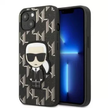 Karl Lagerfeld KLHCP13SPMNIKBK Capa rígida para iPhone 13 mini 5,4