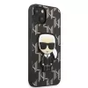 Karl Lagerfeld KLHCP13SPMNIKBK Capa rígida para iPhone 13 mini 5,4
