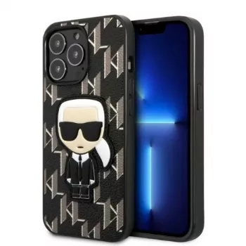 Karl Lagerfeld KLHCP13LPMNIKBK Capa rígida para iPhone 13 Pro / 13 6,1