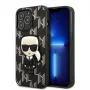 Karl Lagerfeld KLHCP13LPMNIKBK Capa rígida para iPhone 13 Pro / 13 6,1