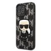 Karl Lagerfeld KLHCP13LPMNIKBK Capa rígida para iPhone 13 Pro / 13 6,1